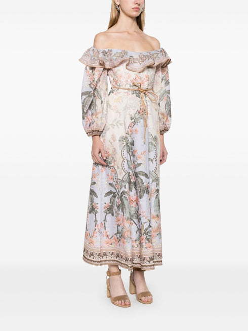 Wylie midi dress